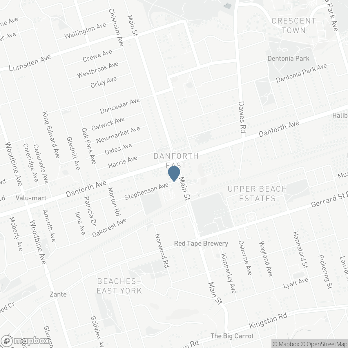 1906 - 286 MAIN STREET, Toronto, Ontario M4C 0B3